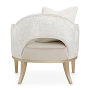 Yvette - Accent Chair - Porcini / Medium Champagne - R&R Furniture Gallery (Fountain Valley, CA)