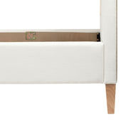 Haley - Upholstered Cane Back Platform Bed - R&R Furniture Gallery (Fountain Valley, CA)