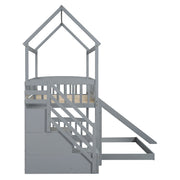 House Bunk Bed With Slide - R&R Furniture Gallery (Fountain Valley, CA)
