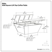Abba - Handcrafted Coffee Table - R&R Furniture Gallery (Fountain Valley, CA)