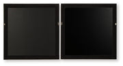 Winbrook - Wall Art Set (Set of 2) - Gray / Tan / Gold Finish - R&R Furniture Gallery (Fountain Valley, CA)