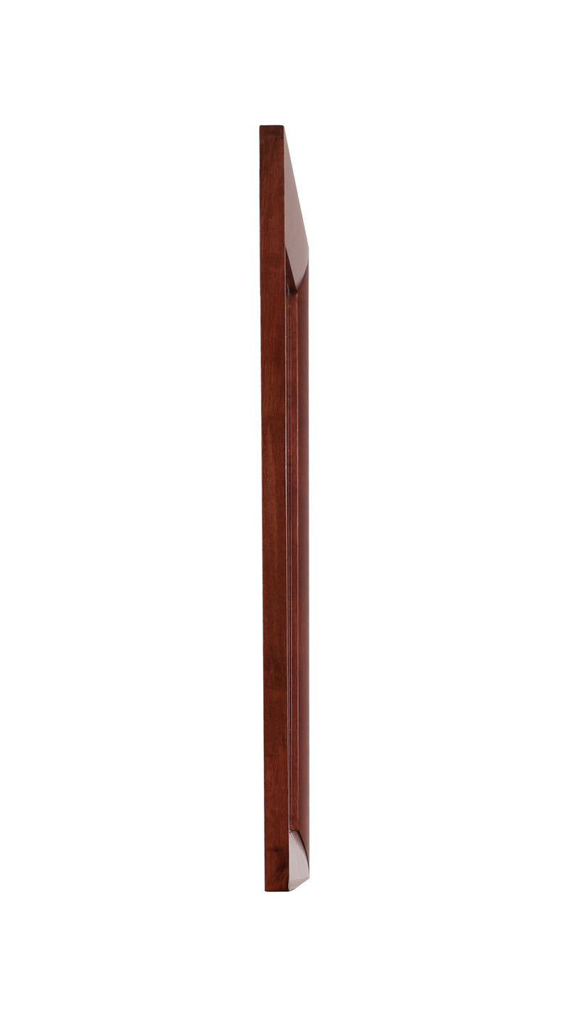 Glory Furniture Marilla mirror featuring a sleek rectangular design with a modern frame and reflective glass surface.