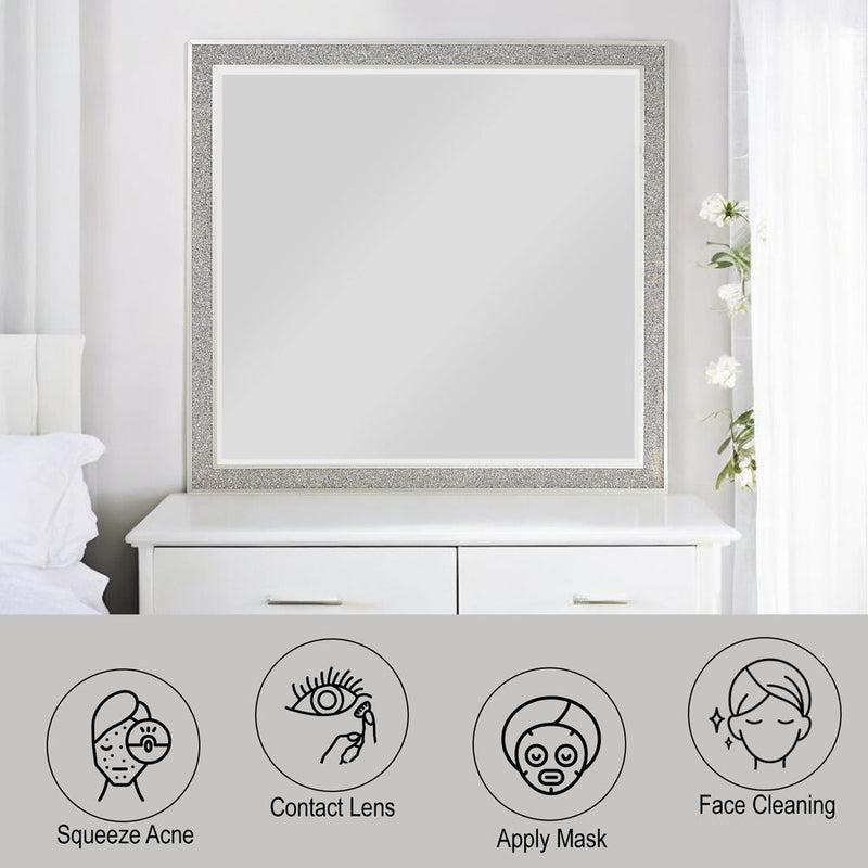 Sliverfluff - Mirror - Mirrored & Champagne - R&R Furniture Gallery (Fountain Valley, CA)