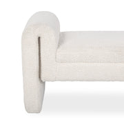 Ada - Bench - Ivory Fleece - R&R Furniture Gallery (Fountain Valley, CA)