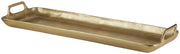 Posy - Tray - Gold Finish - R&R Furniture Gallery (Fountain Valley, CA)