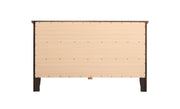 Glory Furniture Primo dresser with multiple drawers and sleek wood finish, ideal for bedroom storage and organization.