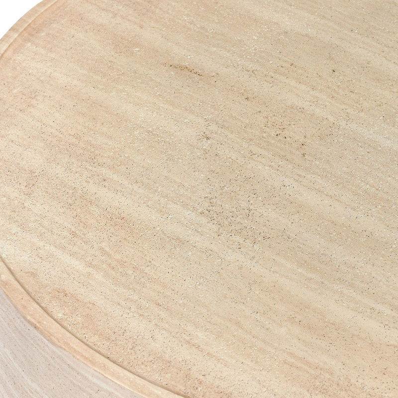 Mckenna - Outdoor Concrete Round Table - R&R Furniture Gallery (Fountain Valley, CA)
