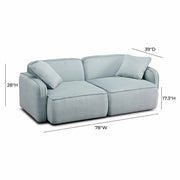 Travie - Modular Loveseat - R&R Furniture Gallery (Fountain Valley, CA)