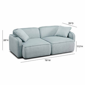 Travie - Modular Loveseat - R&R Furniture Gallery (Fountain Valley, CA)