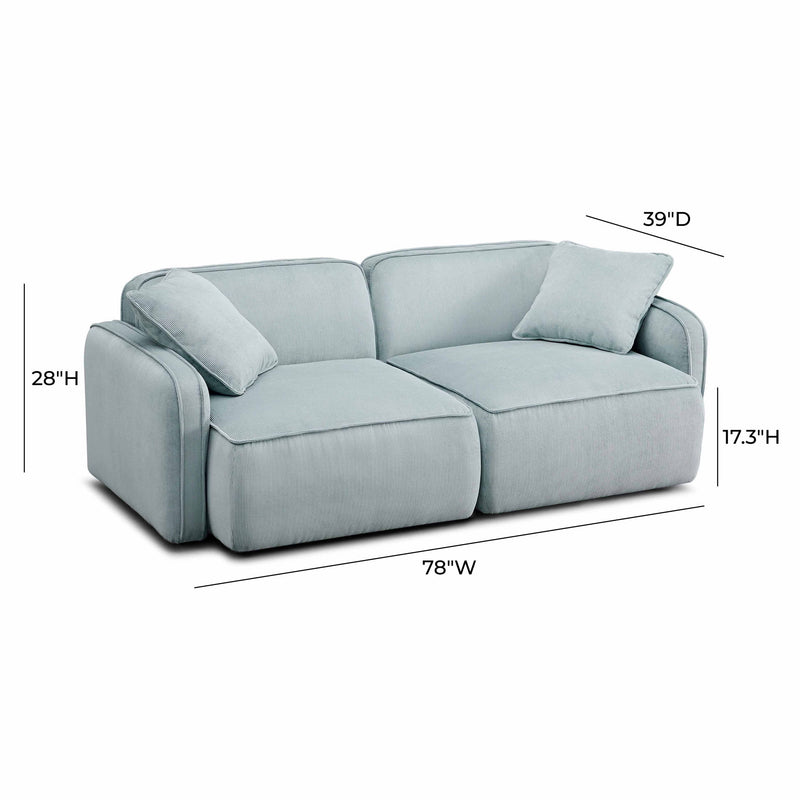 Travie - Modular Loveseat - R&R Furniture Gallery (Fountain Valley, CA)