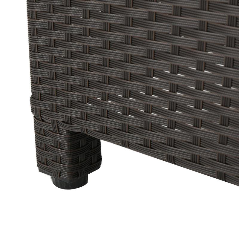 Noble House minimalist accent side table with a sleek, modern design, featuring a smooth surface and sturdy legs.