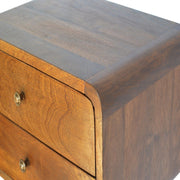 Curved Wall Mounted Bedside Nightstand - R&R Furniture Gallery (Fountain Valley, CA)