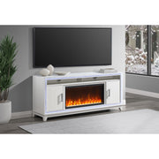 Almera - Fireplace With Adjustable Temperature And LED Options - R&R Furniture Gallery (Fountain Valley, CA)