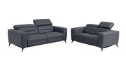 989 - Power Reclining Set With Power Headrest - R&R Furniture Gallery (Fountain Valley, CA)
