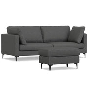Ava - Mid Century Sofa With Ottoman Set - R&R Furniture Gallery (Fountain Valley, CA)