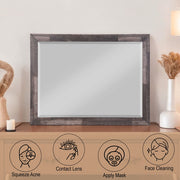 Juniper - Mirror - Dark Oak - R&R Furniture Gallery (Fountain Valley, CA)