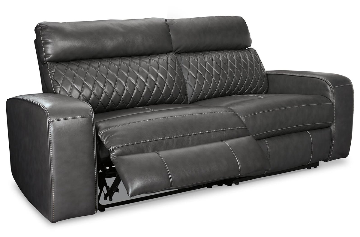 Samperstone - Power Reclining Sectional - R&R Furniture Gallery (Fountain Valley, CA)