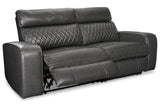Samperstone - Power Reclining Sectional - R&R Furniture Gallery (Fountain Valley, CA)