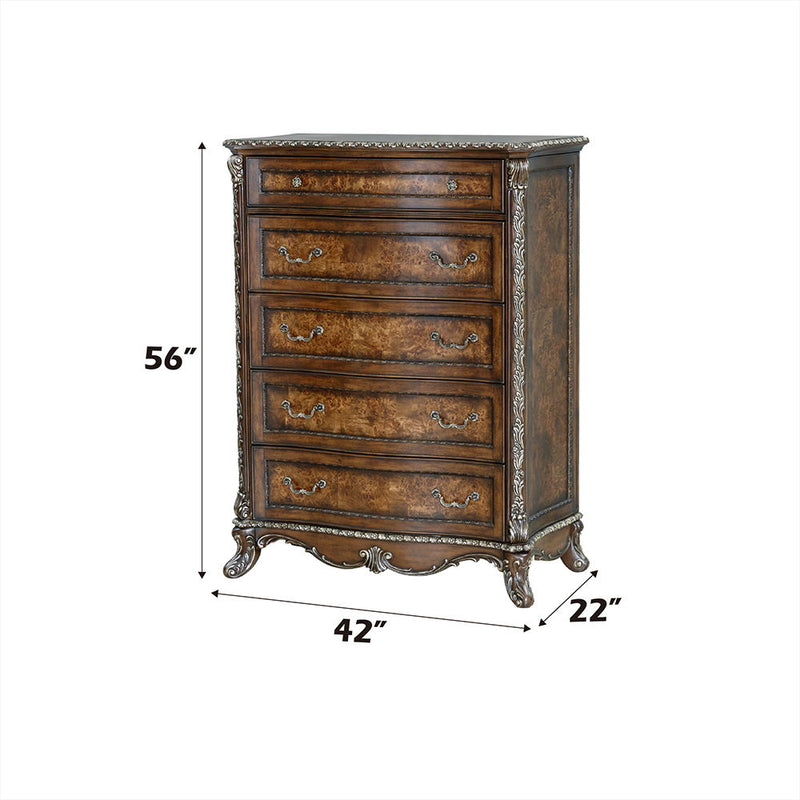 Devany - Chest - Cherry - R&R Furniture Gallery (Fountain Valley, CA)
