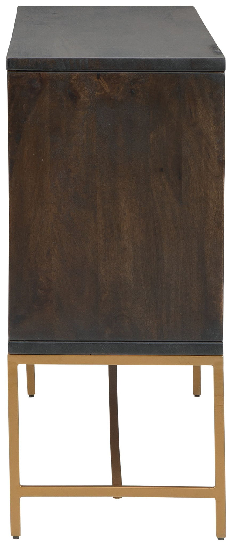 Elinmore - Accent Cabinet - Brown / Gold Finish - R&R Furniture Gallery (Fountain Valley, CA)