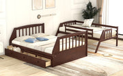 Bunk Bed With Drawers, Ladder And Storage Staircase - R&R Furniture Gallery (Fountain Valley, CA)
