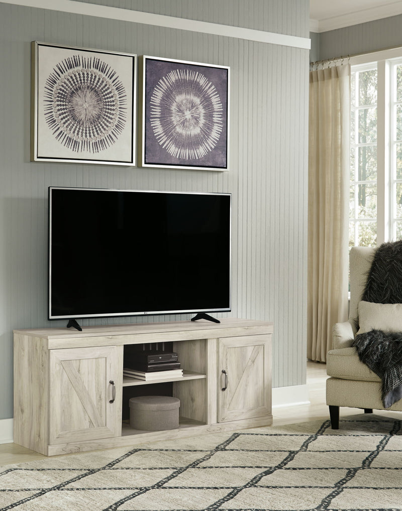 Bellaby - TV Stand W/Fireplace Option - R&R Furniture Gallery (Fountain Valley, CA)