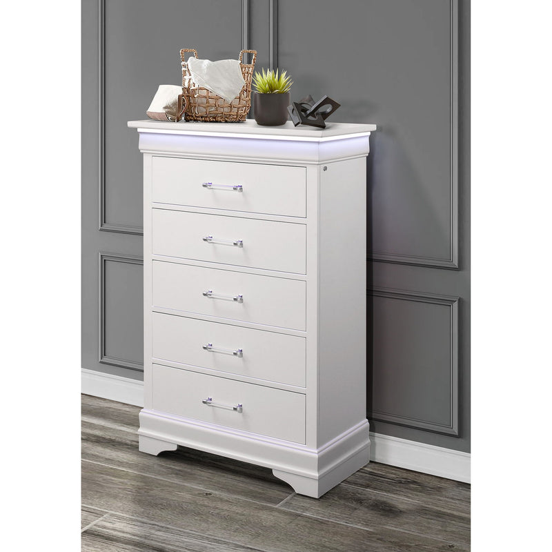 Charlston - Chest With LED - R&R Furniture Gallery (Fountain Valley, CA)