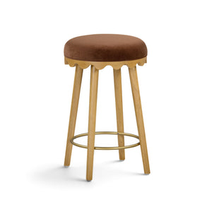 Oodle - Performance Vegan Mohair Stool