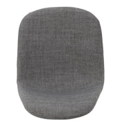 Modern Minimalist Fabric Dining Chair With Iron Legs - R&R Furniture Gallery (Fountain Valley, CA)