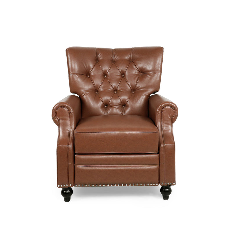Welch - Contemporary Tufted Pushback Recliner - R&R Furniture Gallery (Fountain Valley, CA)