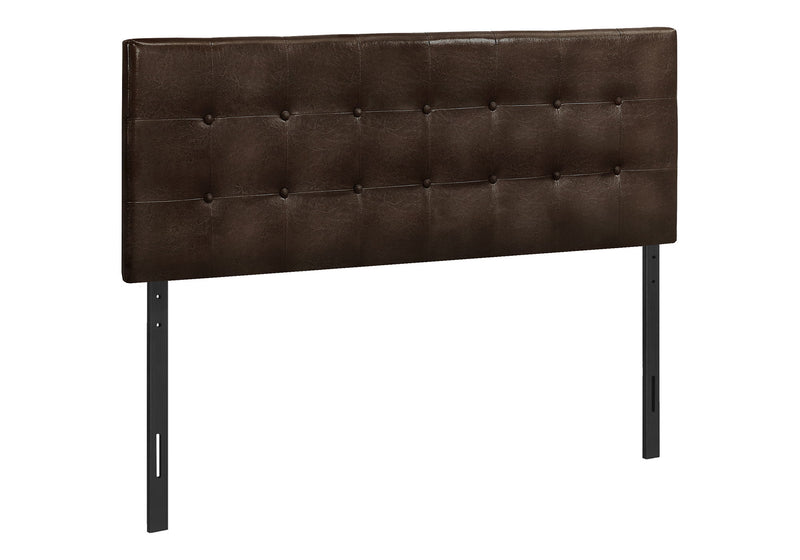 Queen Size, Bed Headboard Only, Upholstered, Transitional - Brown - R&R Furniture Gallery (Fountain Valley, CA)