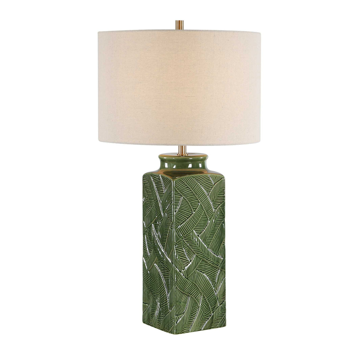 Table Lamp - Glossy Green