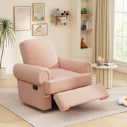 Manual Swivel Recliner Rocker Chair With Adjustable Backrest - R&R Furniture Gallery (Fountain Valley, CA)