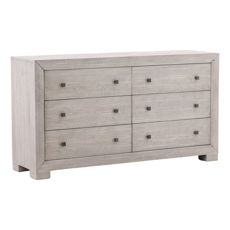 Clancy - Dresser - Light Gray Washed