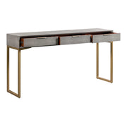 Pesce - 3 Drawer Console Table - R&R Furniture Gallery (Fountain Valley, CA)