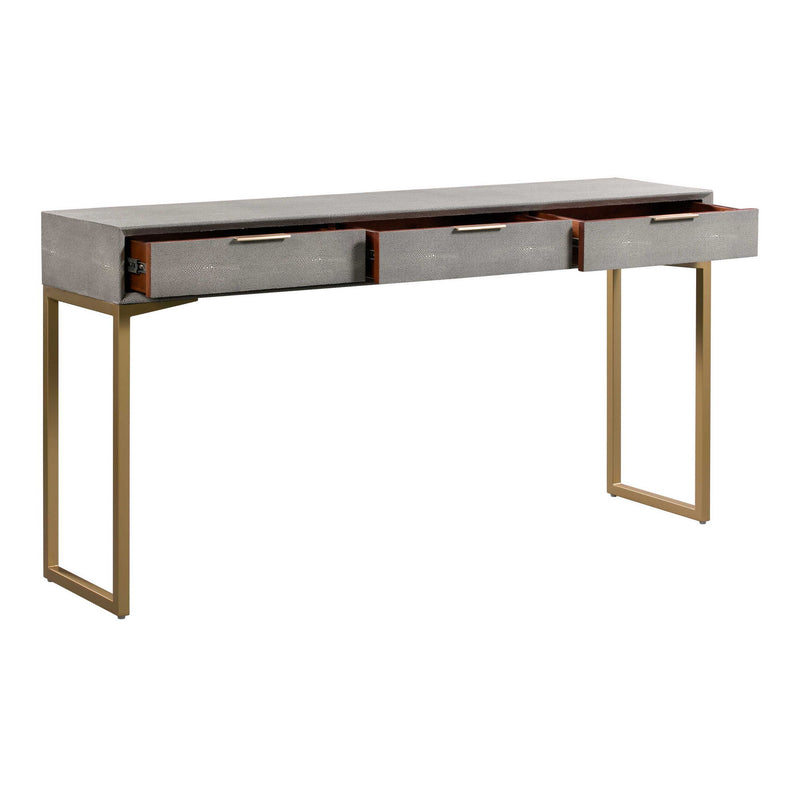 Pesce - 3 Drawer Console Table - R&R Furniture Gallery (Fountain Valley, CA)