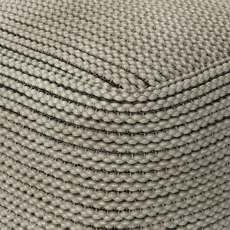 Eastmont - Outdoor / Indoor Pouf - Cream - R&R Furniture Gallery (Fountain Valley, CA)