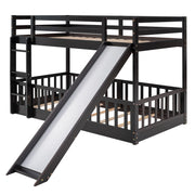 Bunk Bed With Convertible Ladder And Slide - R&R Furniture Gallery (Fountain Valley, CA)