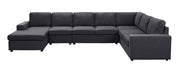 Hayden - 7 Seat Reversible Modular Sectional Sofa Chaise - R&R Furniture Gallery (Fountain Valley, CA)