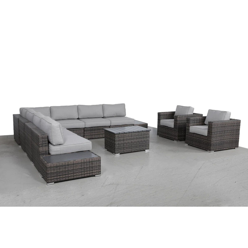 Stylish Entertainment Sectional Set, Outdoor Living - R&R Furniture Gallery (Fountain Valley, CA)
