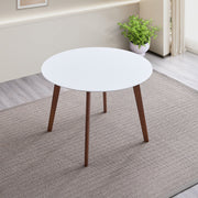 Dining Table - Brown / White - R&R Furniture Gallery (Fountain Valley, CA)