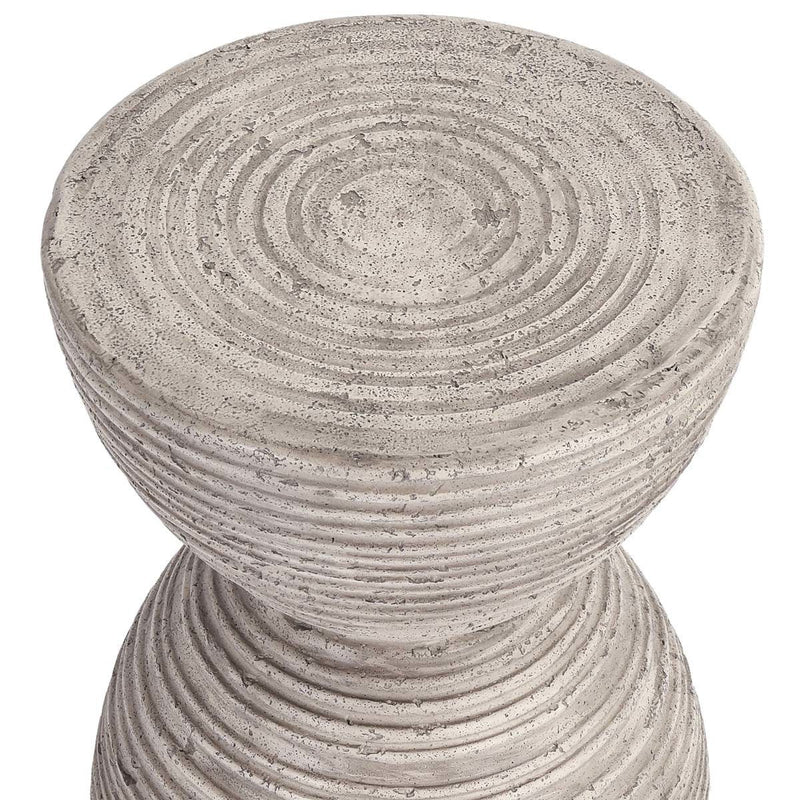 Corey - Outdoor Accent Table - Light Gray - R&R Furniture Gallery (Fountain Valley, CA)