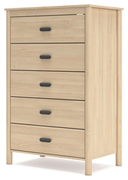 Cabinella - Five Drawer Chest - Tan - R&R Furniture Gallery (Fountain Valley, CA)