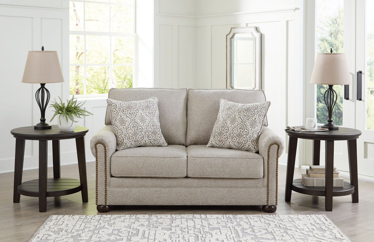 Gaelon - Loveseat - Dune - R&R Furniture Gallery (Fountain Valley, CA)
