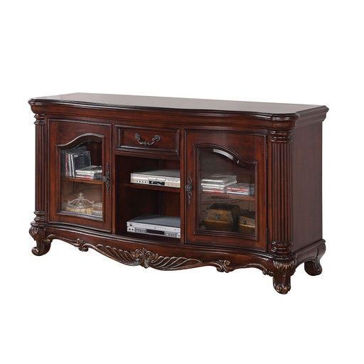 Remington - TV Stand - Brown Cherry - R&R Furniture Gallery (Fountain Valley, CA)
