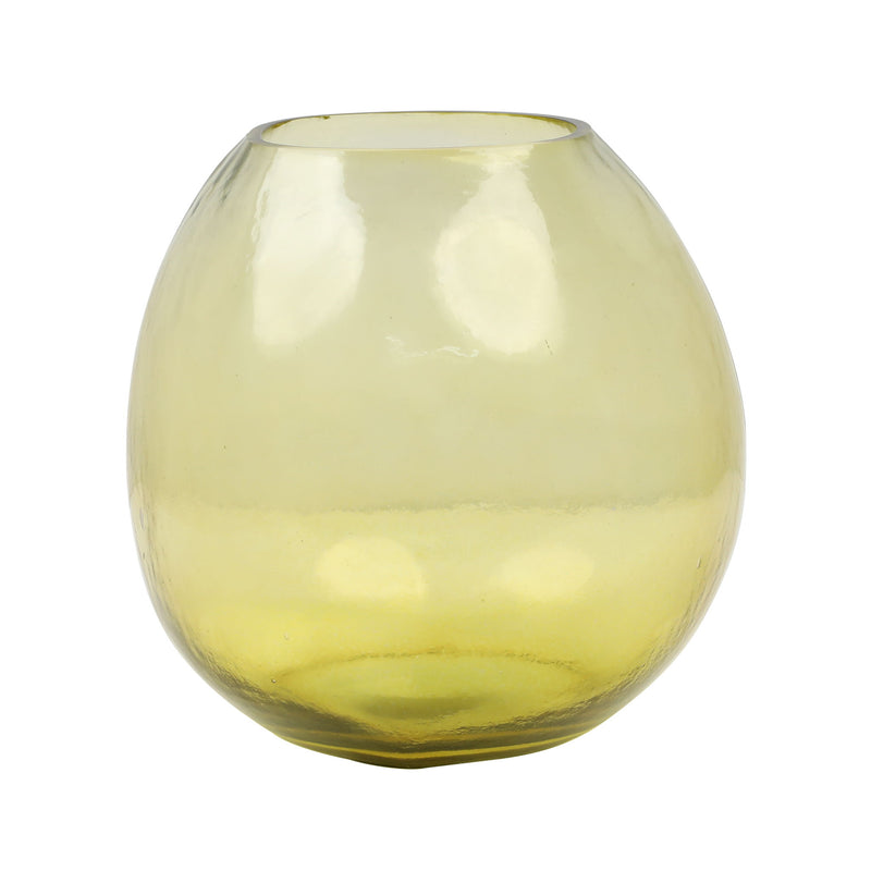Tacito - Vase Small - Transparent Yellow