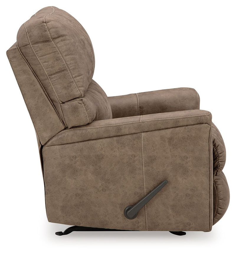 Navi - Rocker Recliner - Fossil - R&R Furniture Gallery (Fountain Valley, CA)