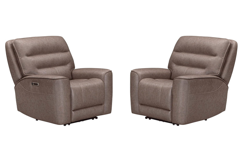 Lawson - Zero Gravity Power Recliner (Set of 2) - Sydney Brunette - R&R Furniture Gallery (Fountain Valley, CA)