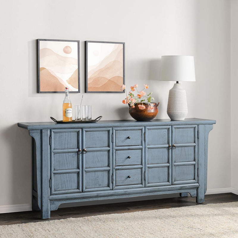 Crafton - 3 Drawer 4 Door Sideboard - R&R Furniture Gallery (Fountain Valley, CA)