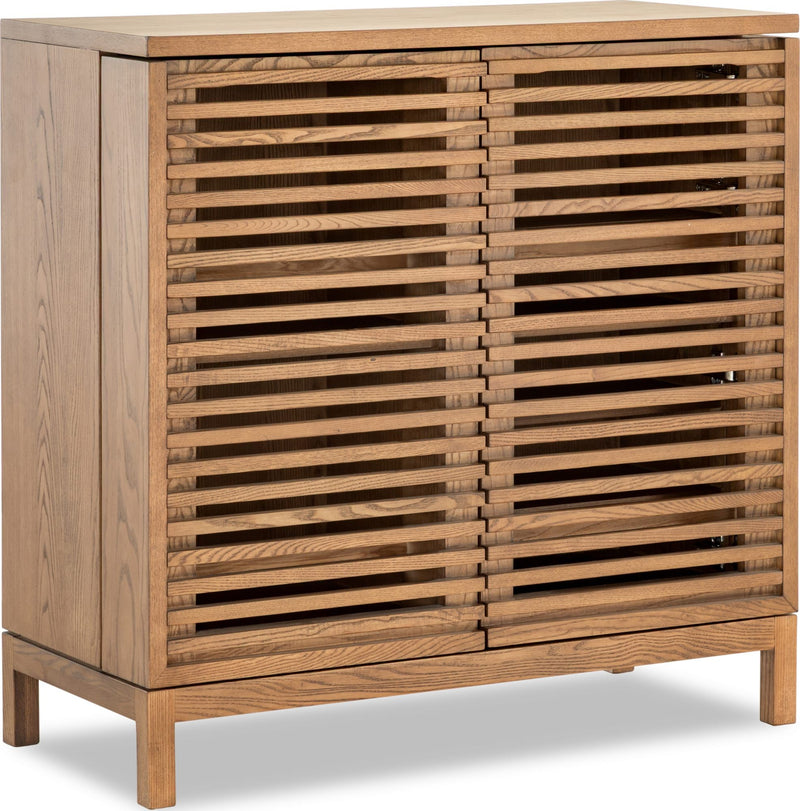 Tanner Bar Cabinet - Flaxen